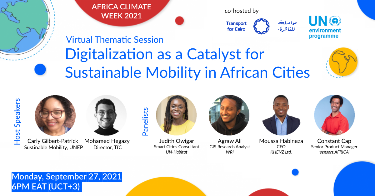 Digitalization and Sustainable Mobility in African Cities - Open for All